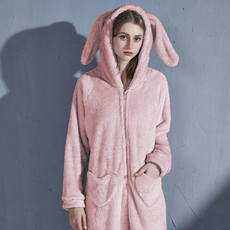 Rabbit Ears Plush Pajama
