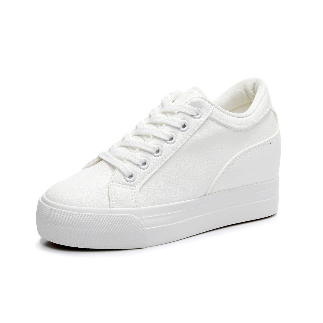 Women's Platform Lace-Up Sneakers