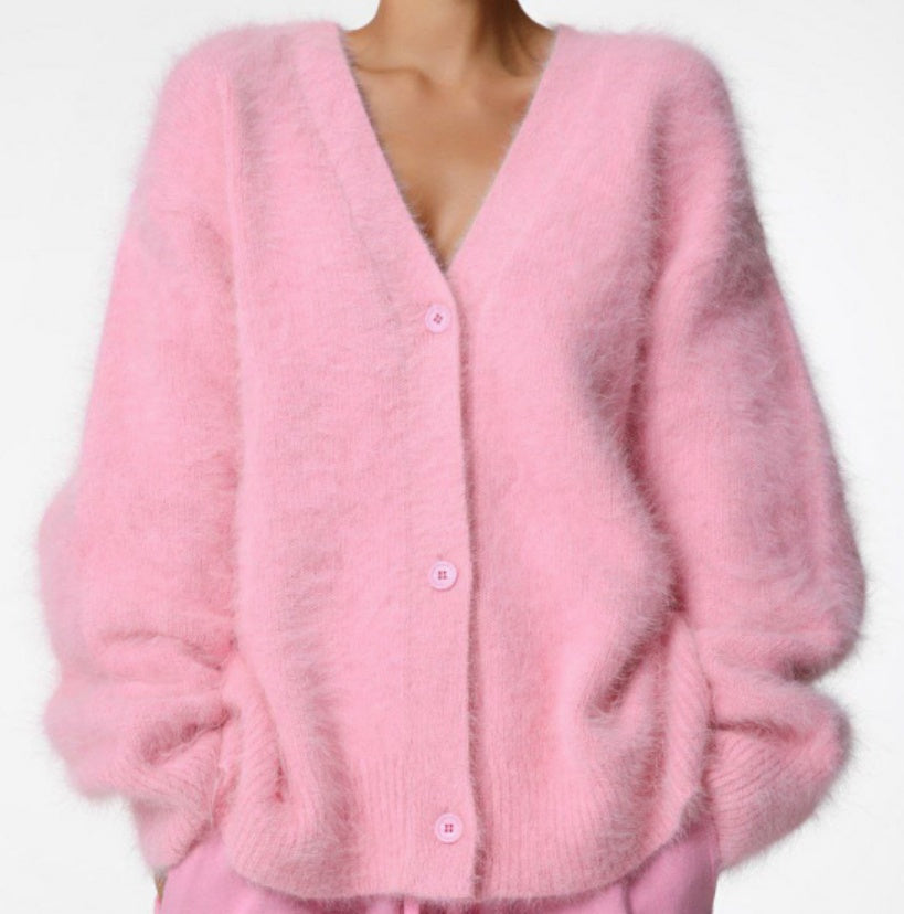 Soft V-Neck Cardigan