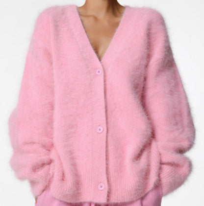 Soft V-Neck Cardigan