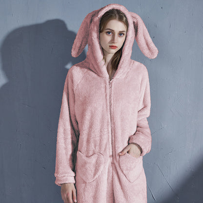 Rabbit Ears Plush Pajama
