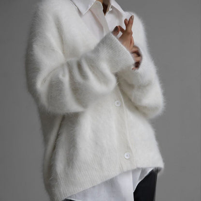 Soft V-Neck Cardigan