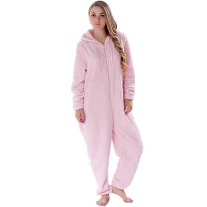 Plush Hooded Onesie