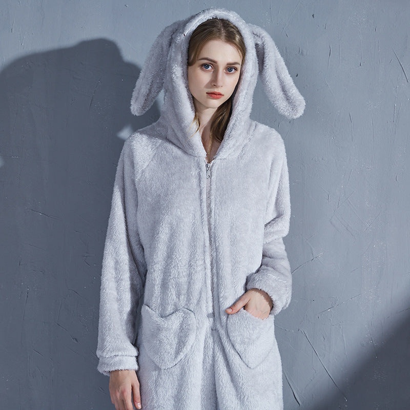 Rabbit Ears Plush Pajama