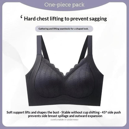 Underwire Push-up Bra With Side-bust Control Adjustable Fit