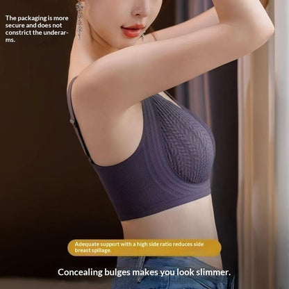 Underwire Push-up Bra With Side-bust Control Adjustable Fit
