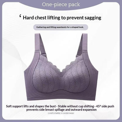 Underwire Push-up Bra With Side-bust Control Adjustable Fit