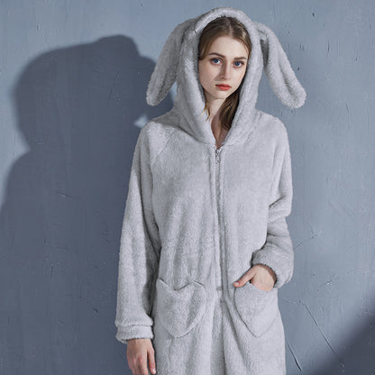 Rabbit Ears Plush Pajama