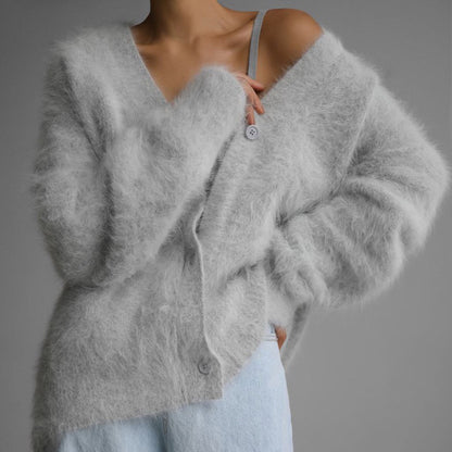 Soft V-Neck Cardigan