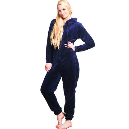 Plush Hooded Onesie