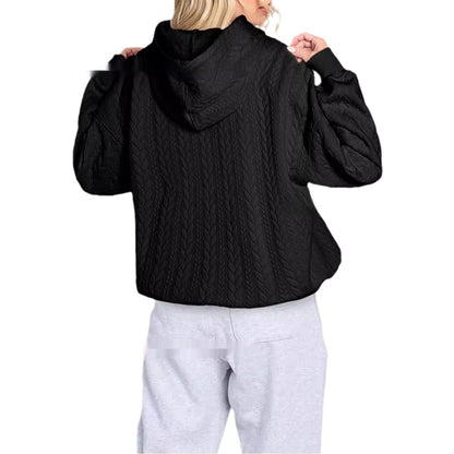 Cozy Knit Hoodie