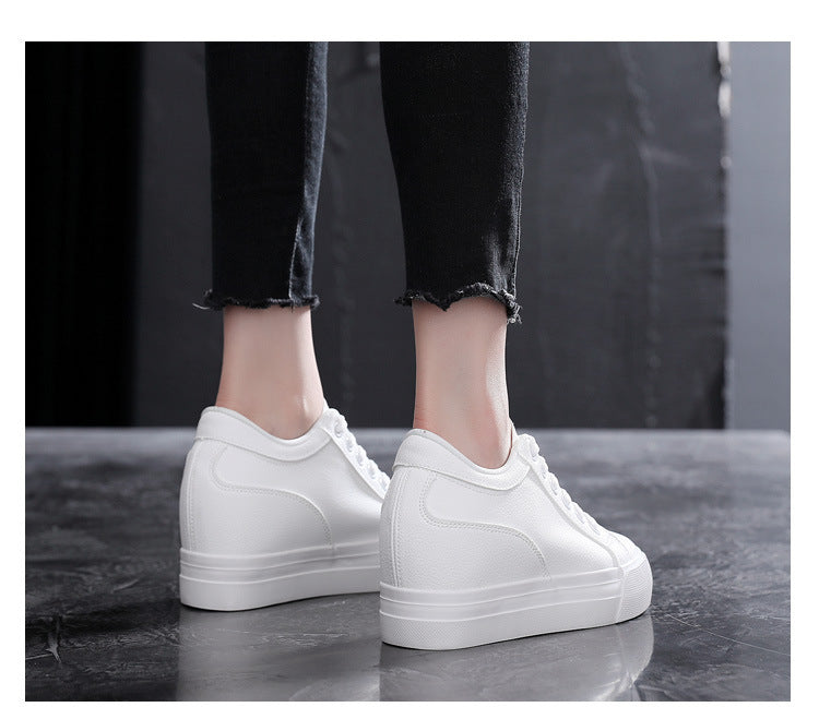 Women's Platform Lace-Up Sneakers