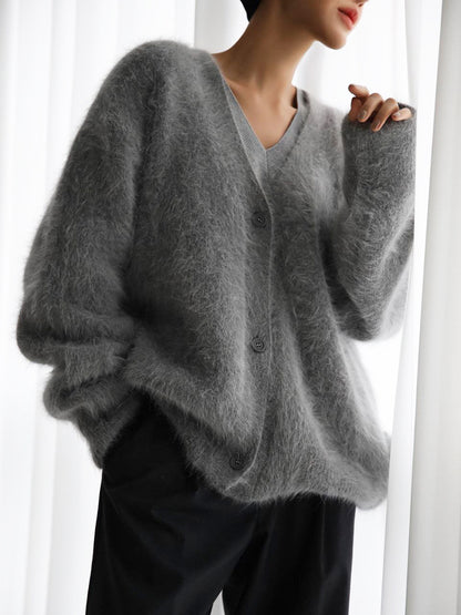 Soft V-Neck Cardigan