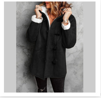 Cozy Toggle Hooded Winter Coat