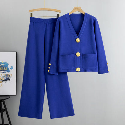 Elegant Knit Two-Piece Set