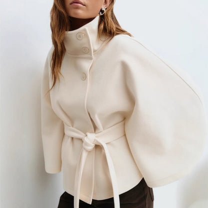 Belted Cape Jacket