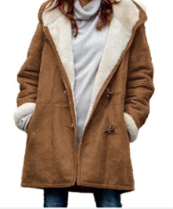 Cozy Toggle Hooded Winter Coat