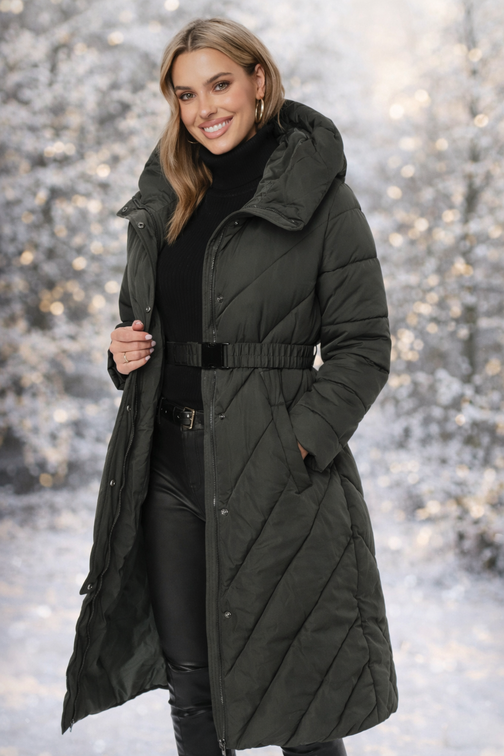 Long Puffer Coat