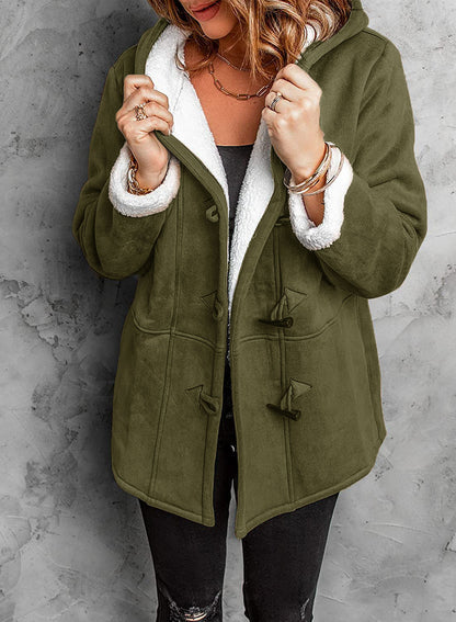 Cozy Toggle Hooded Winter Coat