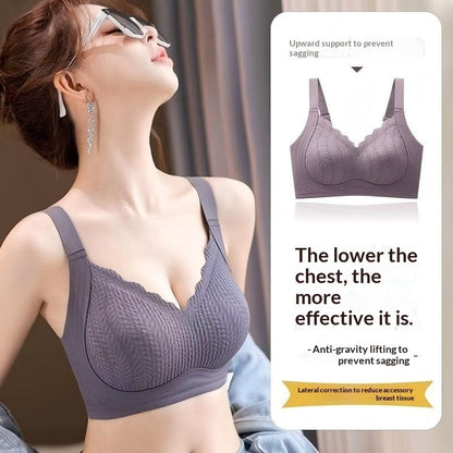 Underwire Push-up Bra With Side-bust Control Adjustable Fit