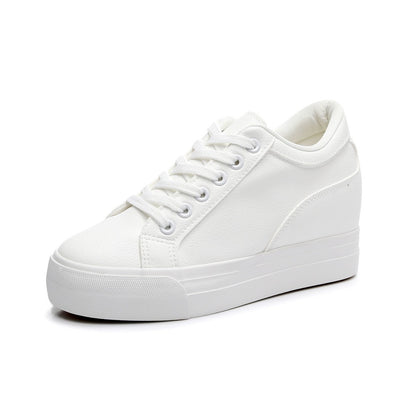 Women's Platform Lace-Up Sneakers