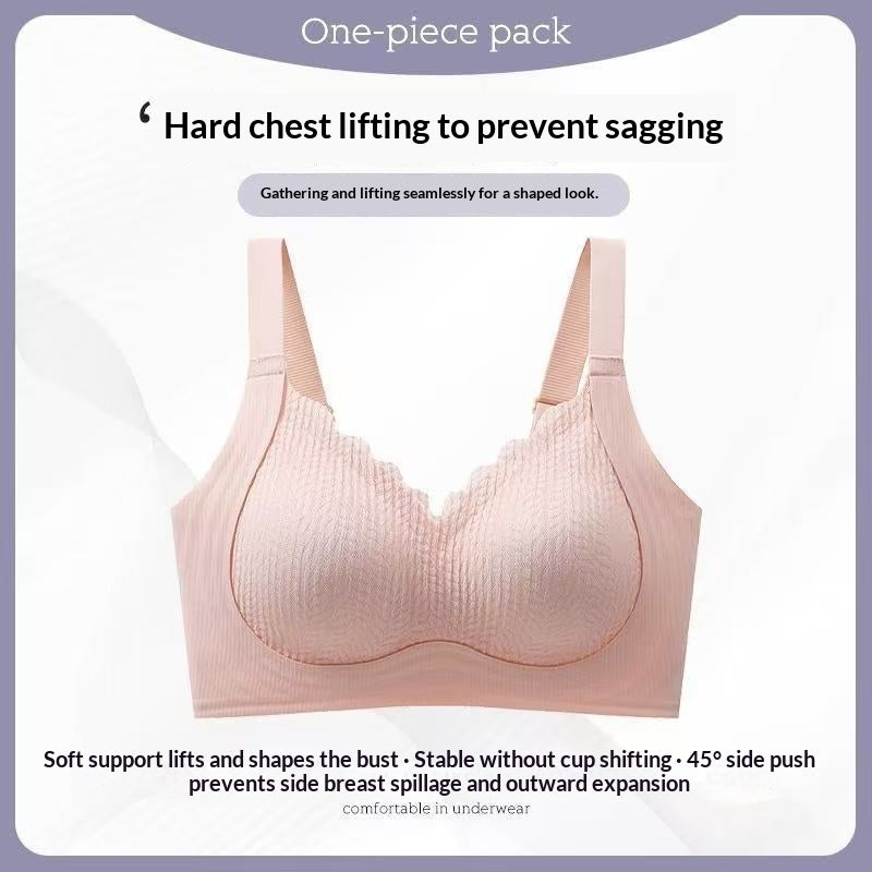 Underwire Push-up Bra With Side-bust Control Adjustable Fit
