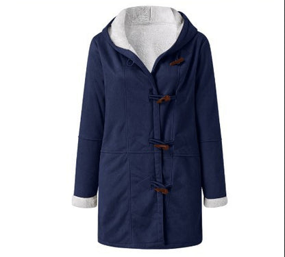 Cozy Toggle Hooded Winter Coat