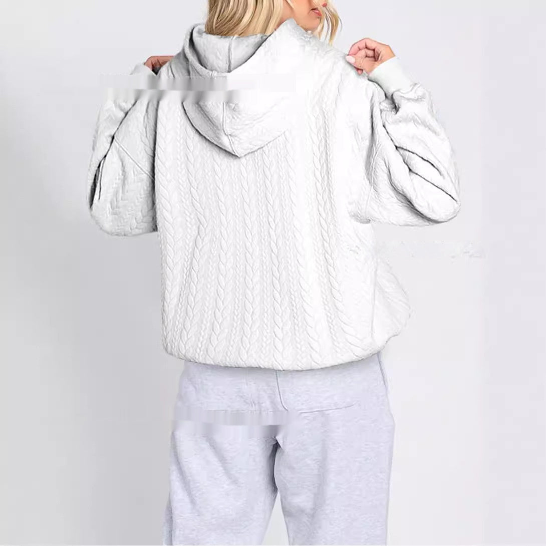 Cozy Knit Hoodie