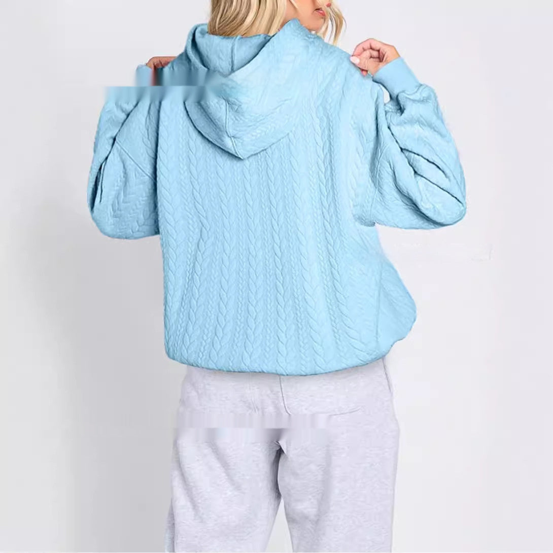 Cozy Knit Hoodie