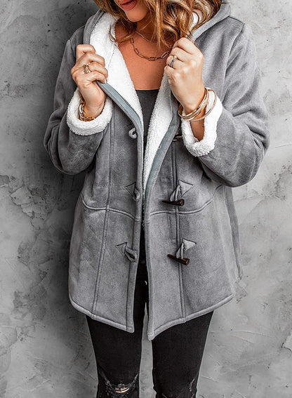 Cozy Toggle Hooded Winter Coat