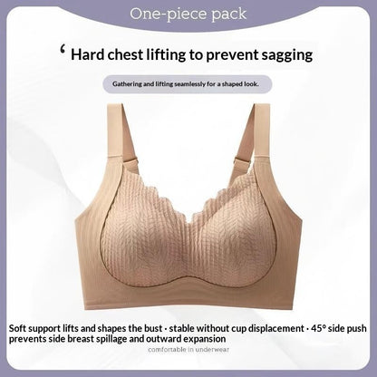 Underwire Push-up Bra With Side-bust Control Adjustable Fit